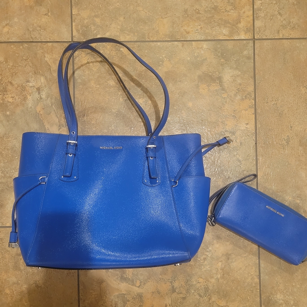 Michael Kors Blue Women's Bag Set